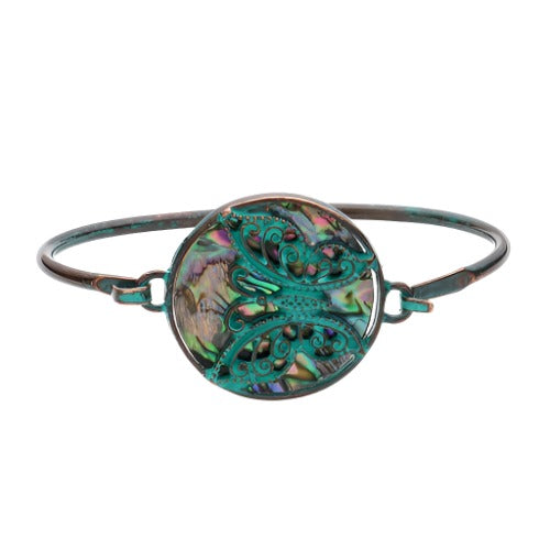 Mermaid Abalone Round Bracelet