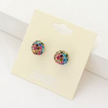 Disco Ball Stud Earrings ( 5 colors available)