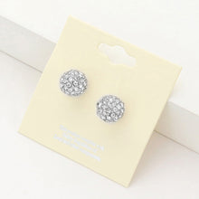 Disco Ball Stud Earrings ( 5 colors available)