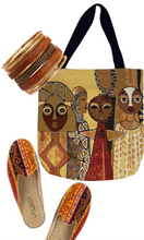 WINDOWS 2 AFRICA WOVEN TOTE BAG