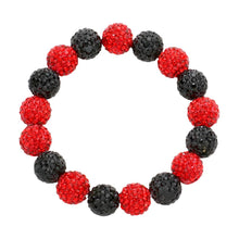 Rhinestone Ball Stretch Bracelet - (9 colors available)