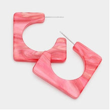 Square Earrings (3 Colors Available)