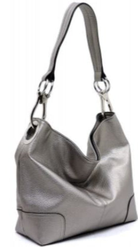 Classic Bucket Bag - Pewter