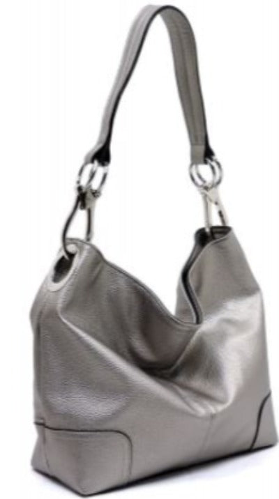 Classic Bucket Bag - Pewter