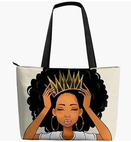 Trendy Fashion Totes - Melanin Cream