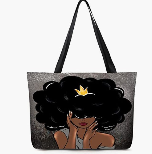 Trendy Fashion Totes - Melanin Charcoal