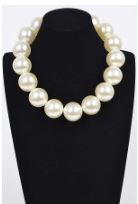 Jumbo Pearl Statement Necklace